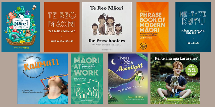 te reo book covers